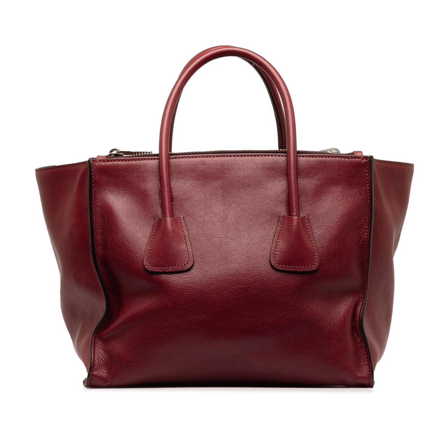 Prada Glace Calf Twin Pocket Satchel Shg Soifzr Satchel Bag