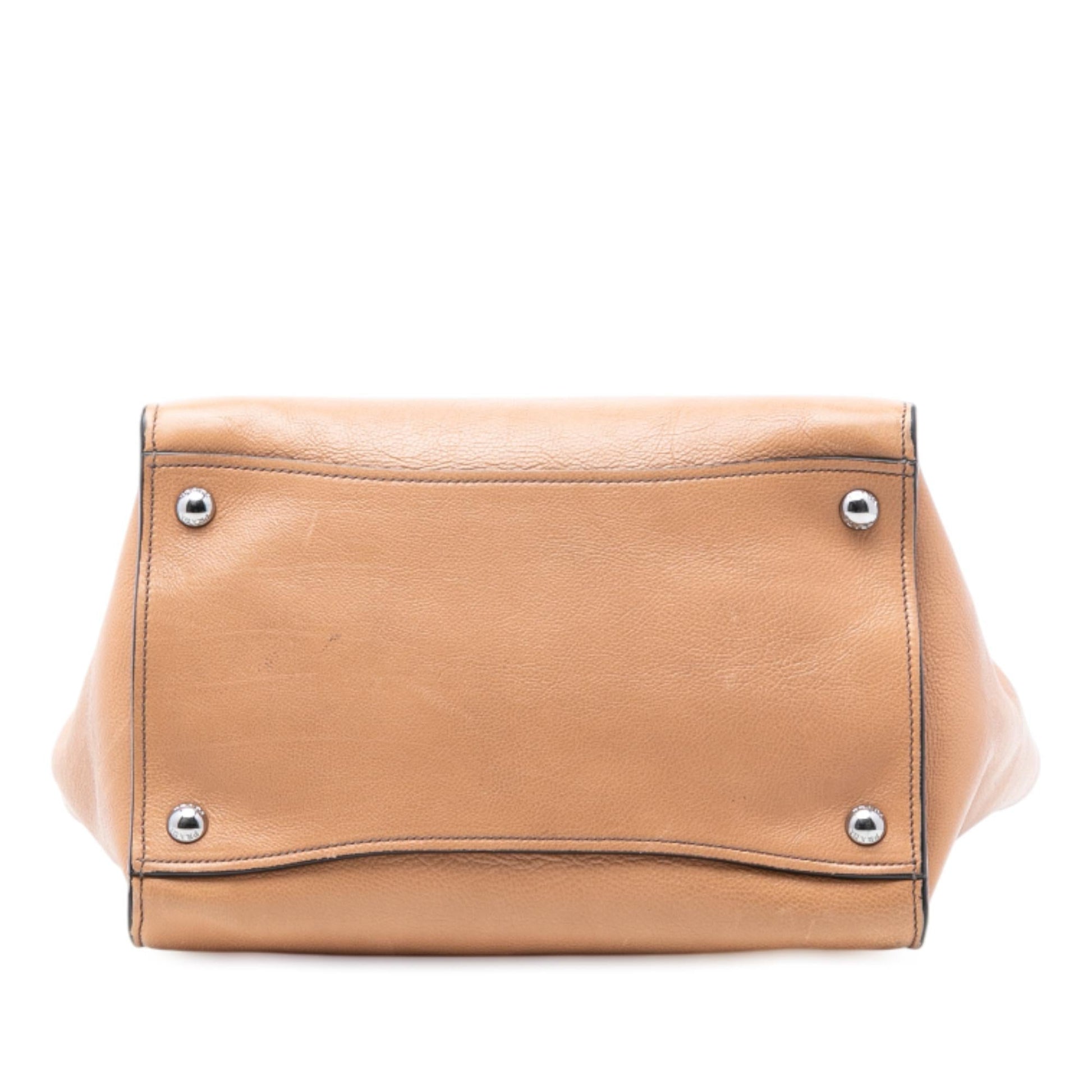 Prada Glace Calf Twin Pocket Satchel Satchel Bag Pocket Satchel 5