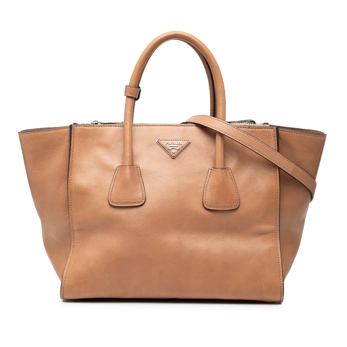 Prada Glace Calf Twin Pocket Satchel Satchel Bag Pocket Satchel 7