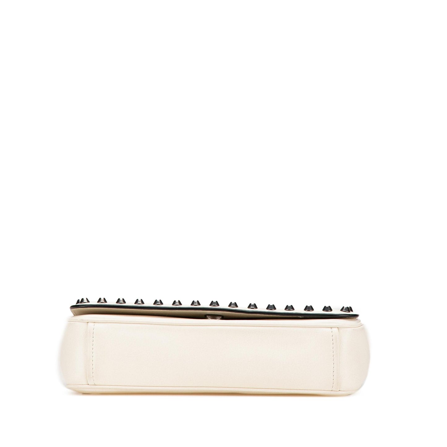 Prada Glace Calfskin Studded Crossbody Crossbody Bag