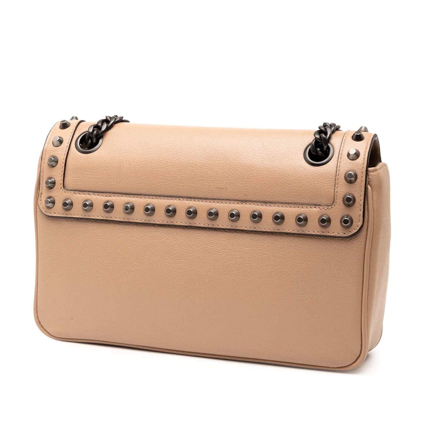 Prada Glace Calfskin Studded Crossbody Crossbody Bag Studded Crossbody 1