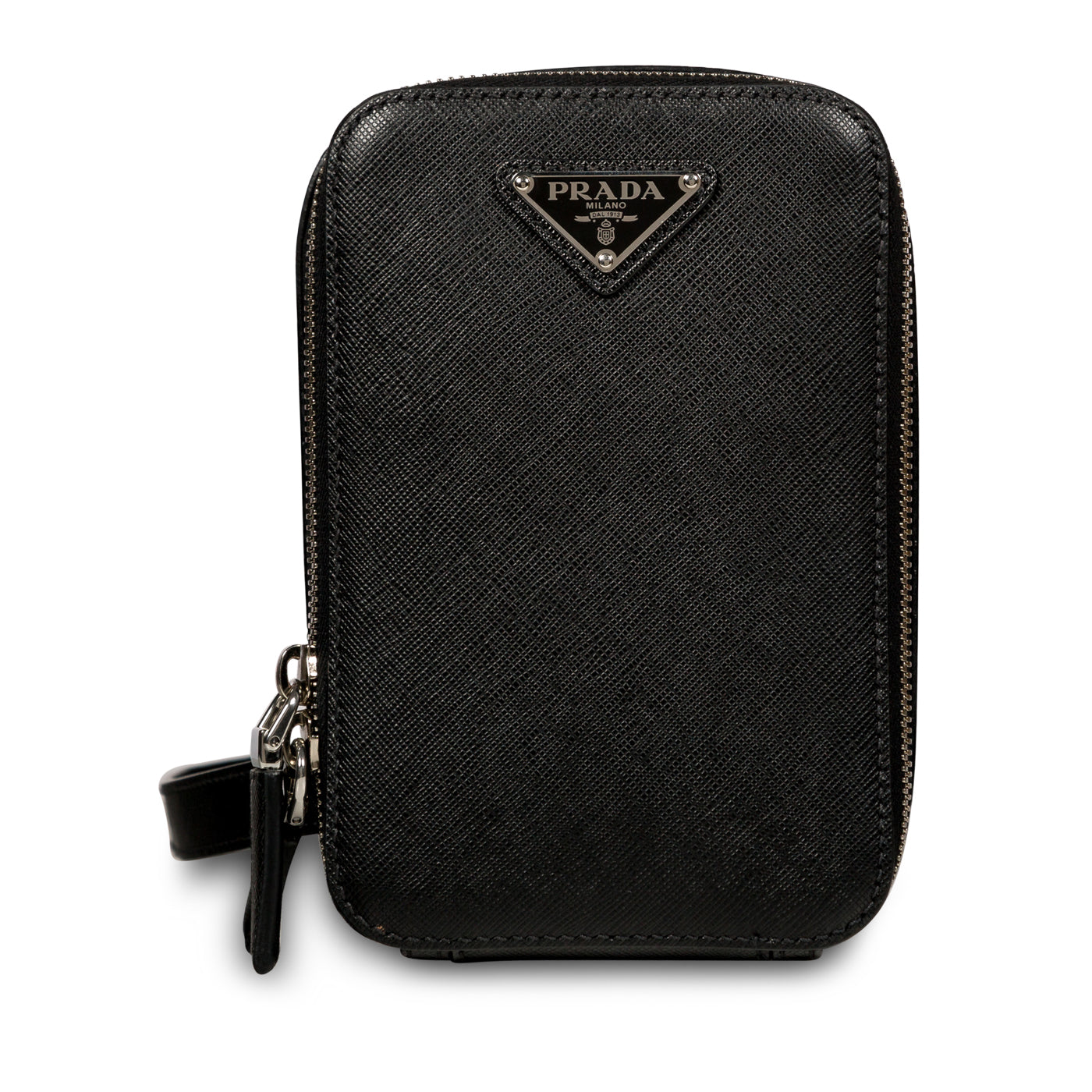 Prada Pl Ue Harness Tote Bag Saffiano Logo
