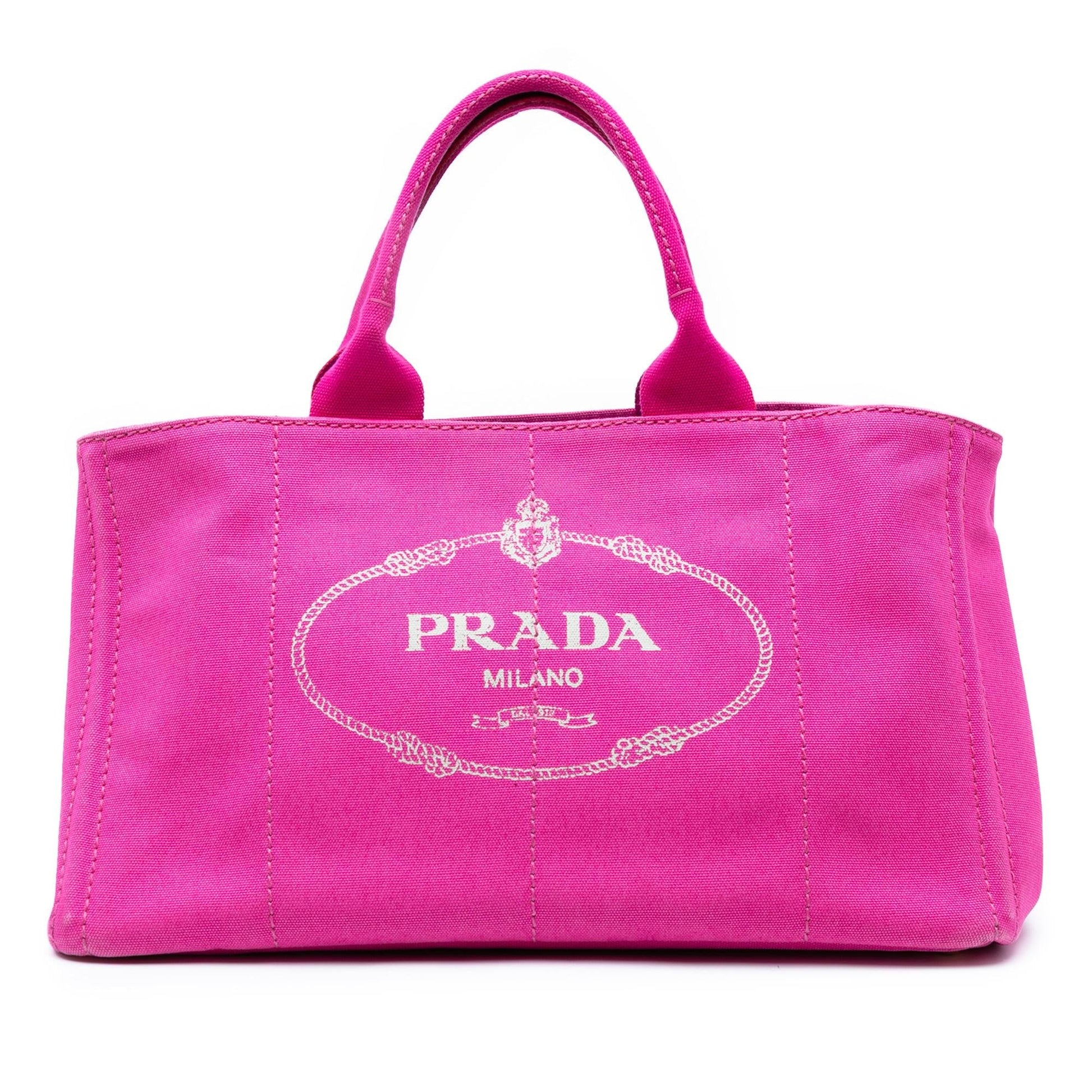 Prada Canapa Satchel Canvas Large Logo Satchel Bag Logo Satchel 2