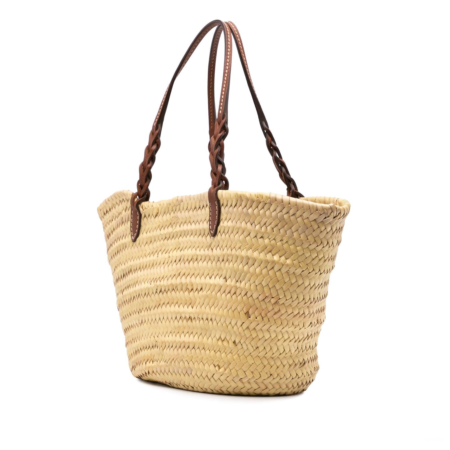 Prada Palmitto Tote Vitello Large Basket Tote Bag