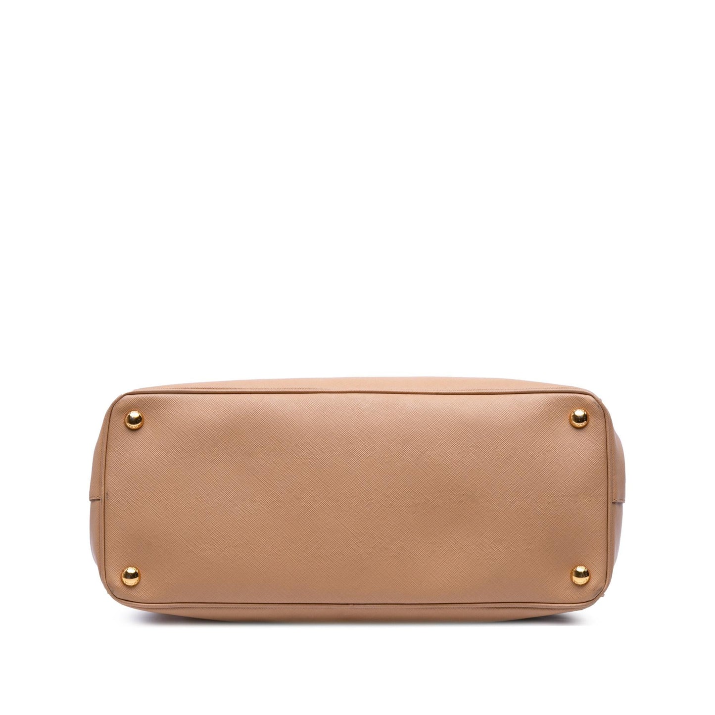 Prada Lux Galleria Double Satchel Saffiano Large Zip Satchel Bag