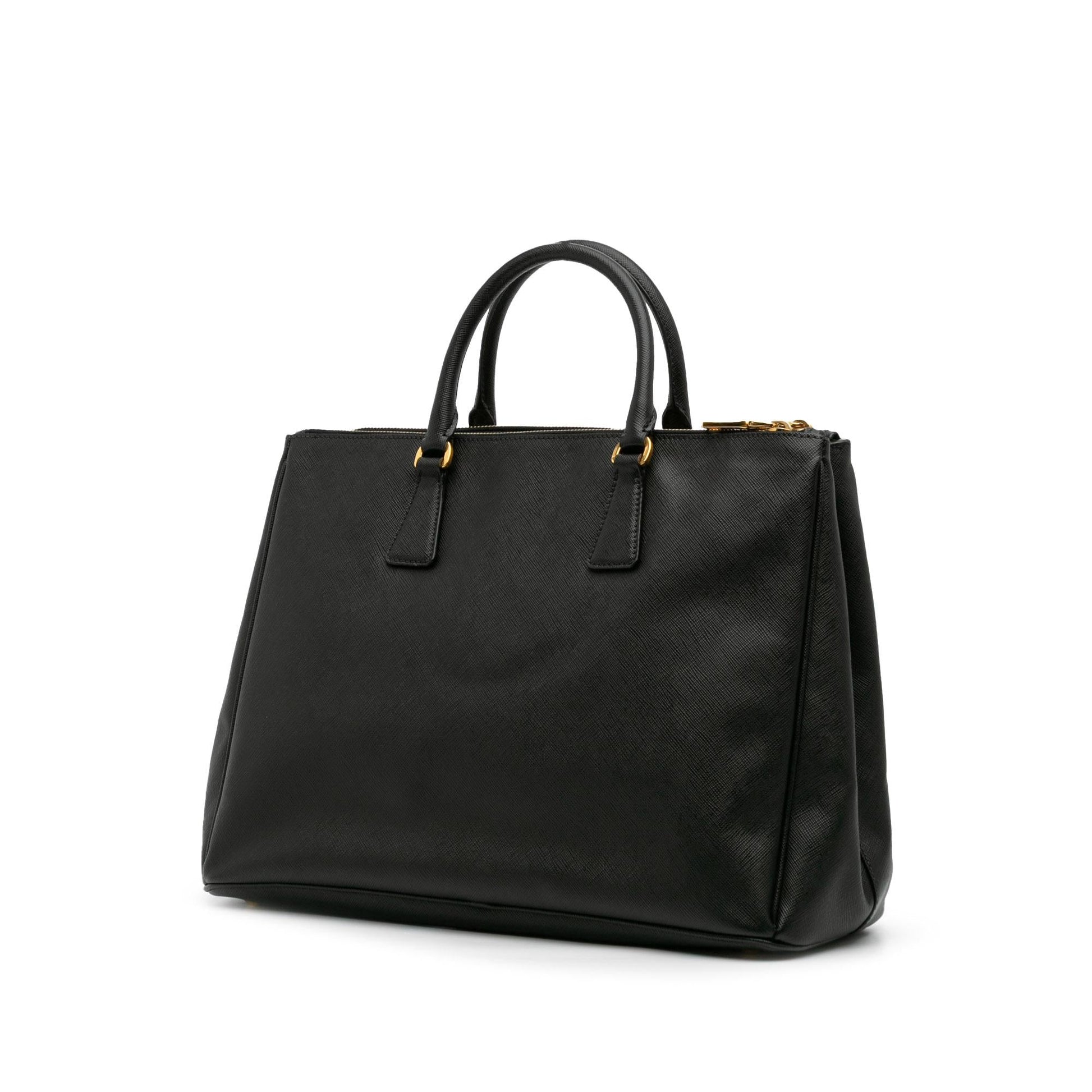 Prada Lux Galleria Double Satchel Saffiano Large Zip Satchel Bag Zip Satchel 4