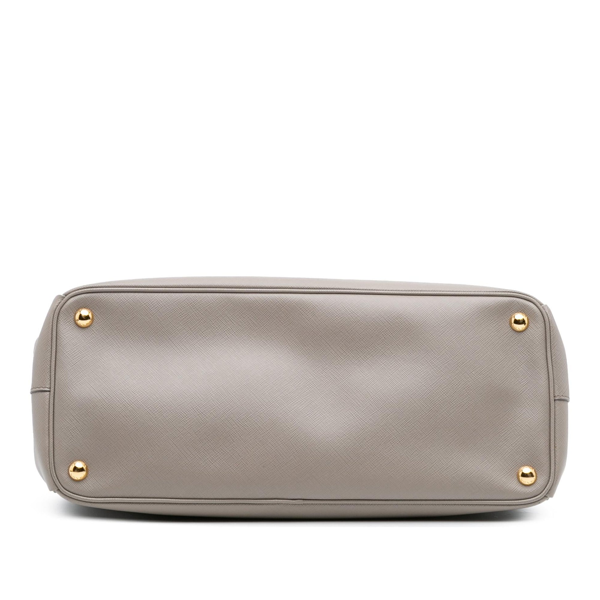 Prada Lux Galleria Double Satchel Saffiano Large Zip Satchel Bag Zip Satchel 8