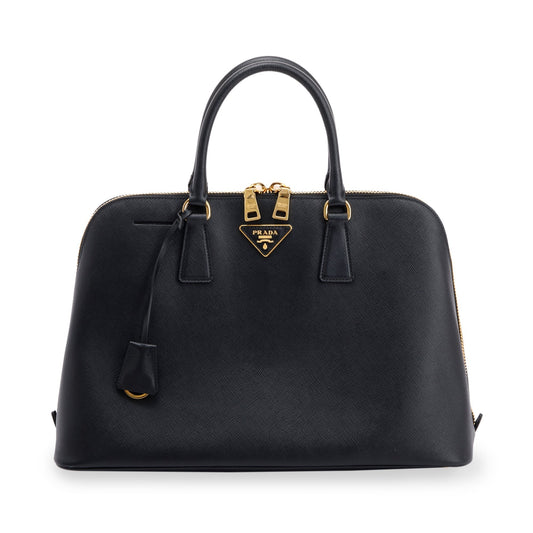 Prada Saffiano Lux Promenade Tote Handbag Large Tote Bag