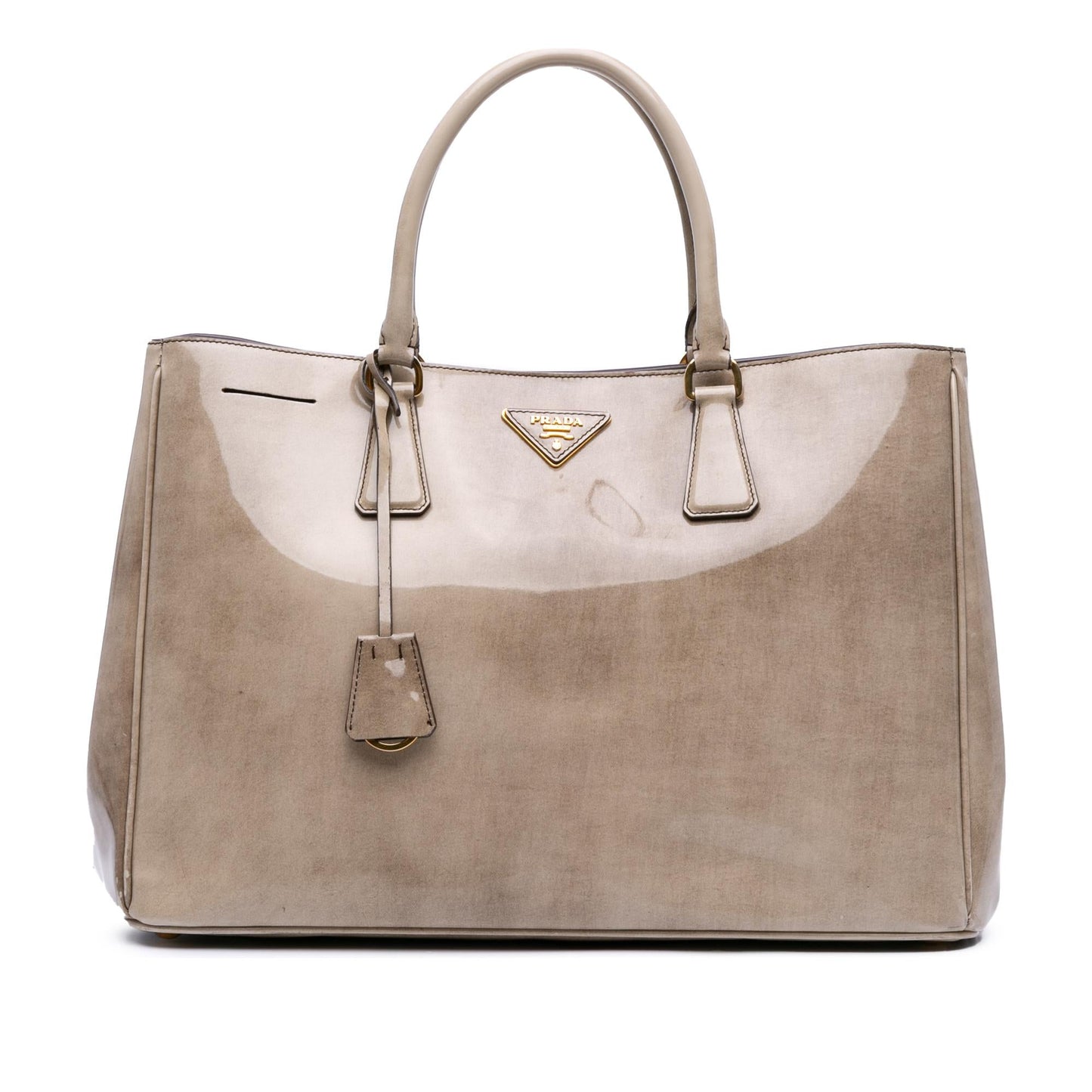 Prada Spazzolato Fume Galleria Tote Large Tote Bag Galleria Tote 1