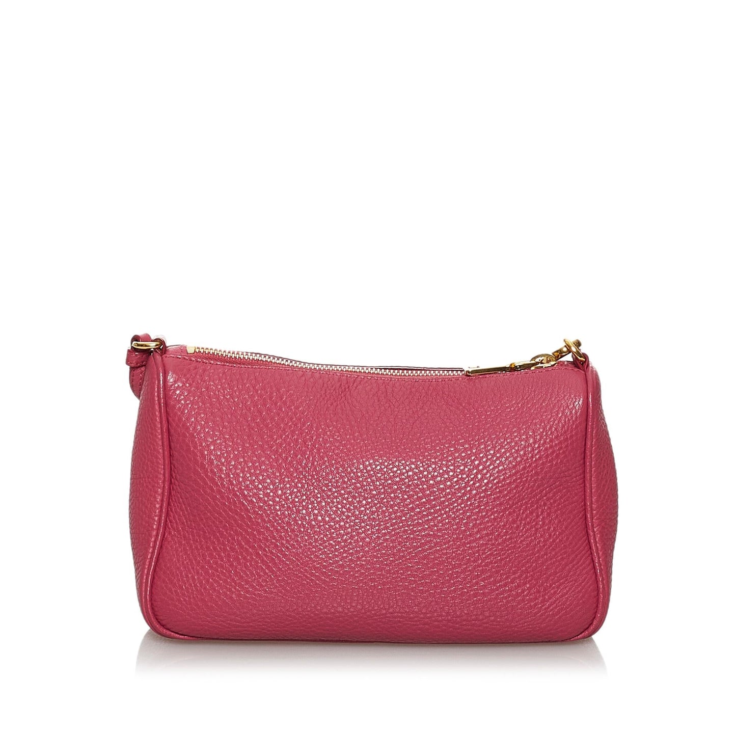 Prada Baguette Shg Handbag Leather Shoulder Bag Baguette Shg 30695