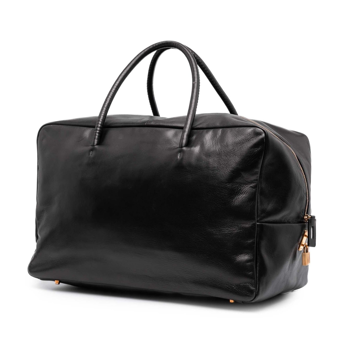 Prada Boston Bag Leather Satchel Bag