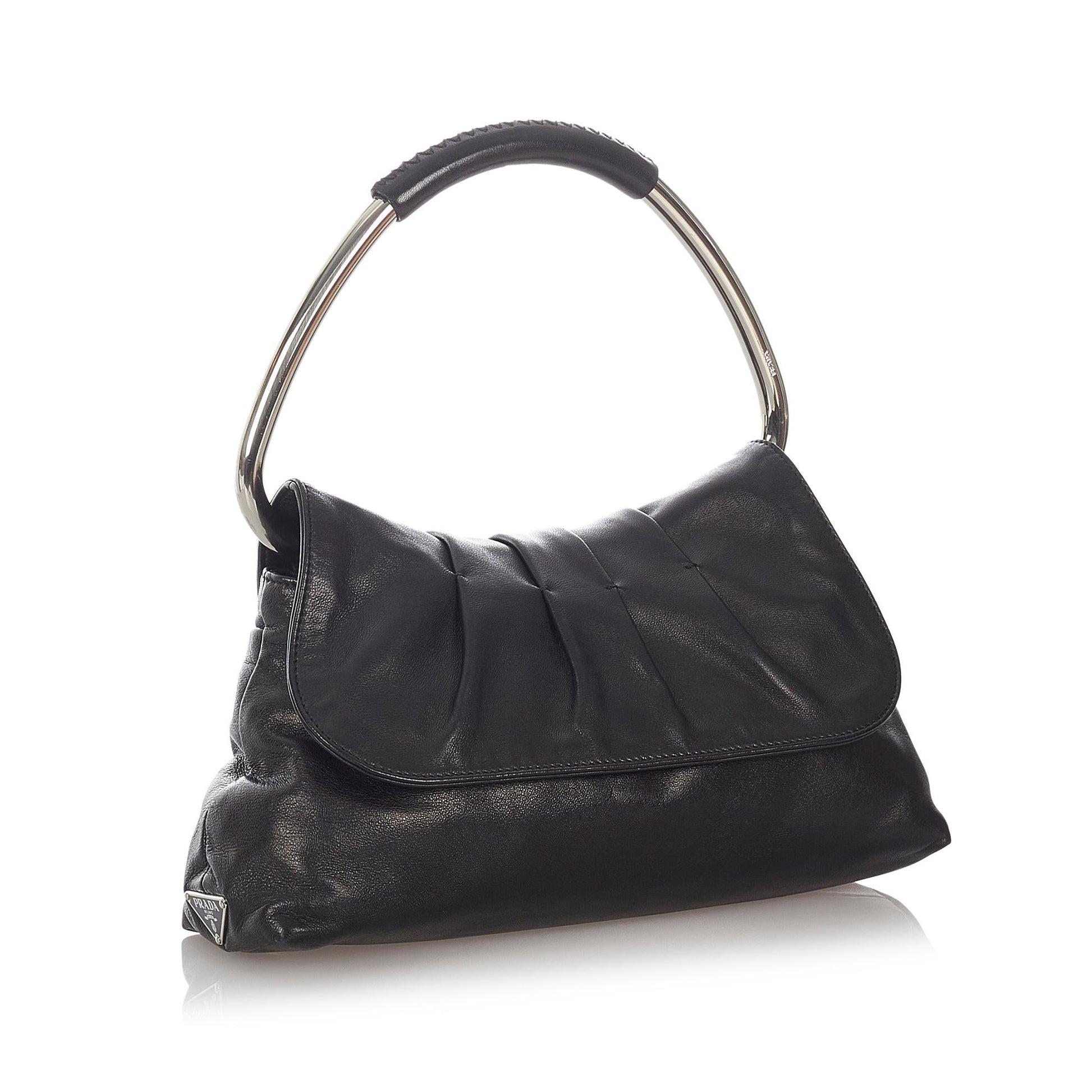 Prada Handbag Shg Leather Satchel Bag Handbag Shg 27091