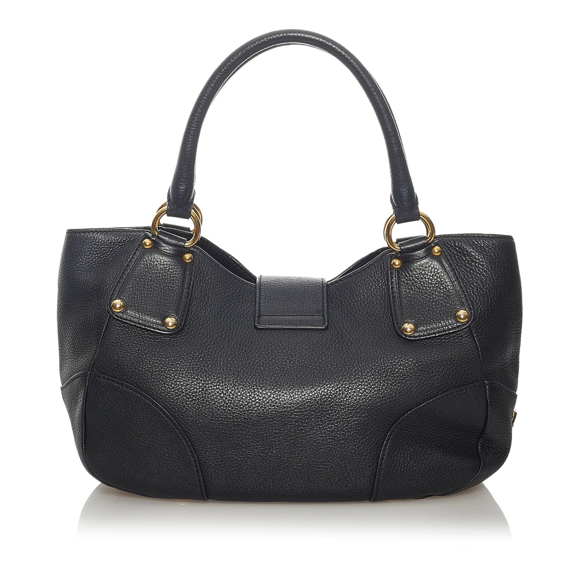 Prada Handbag Shg Leather Satchel Bag Handbag Shg 29091