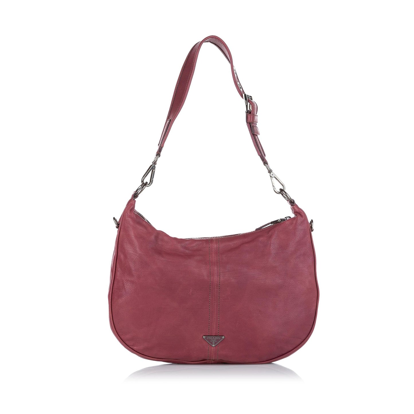 Prada Hobo Bag Shg Leather Shoulder Bag