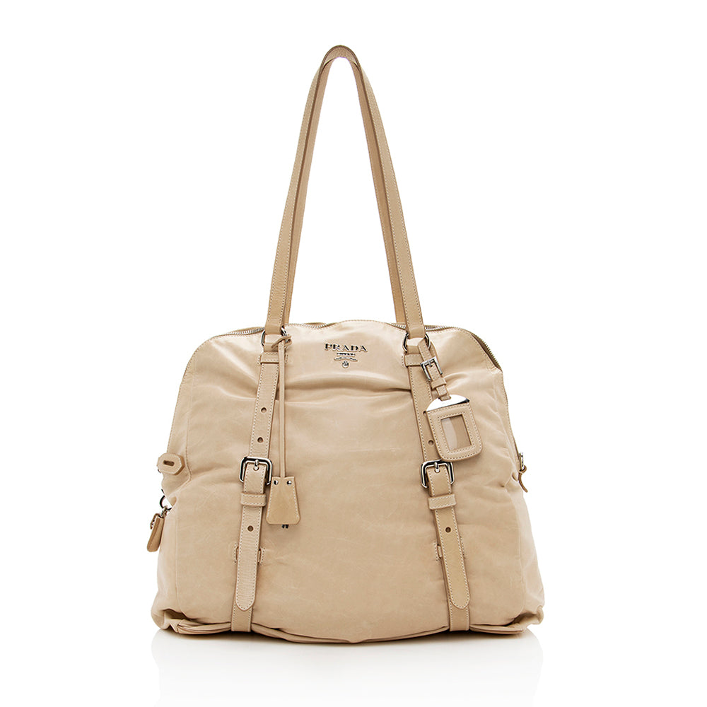 Prada New Look Tote Shf Leather Tote Bag