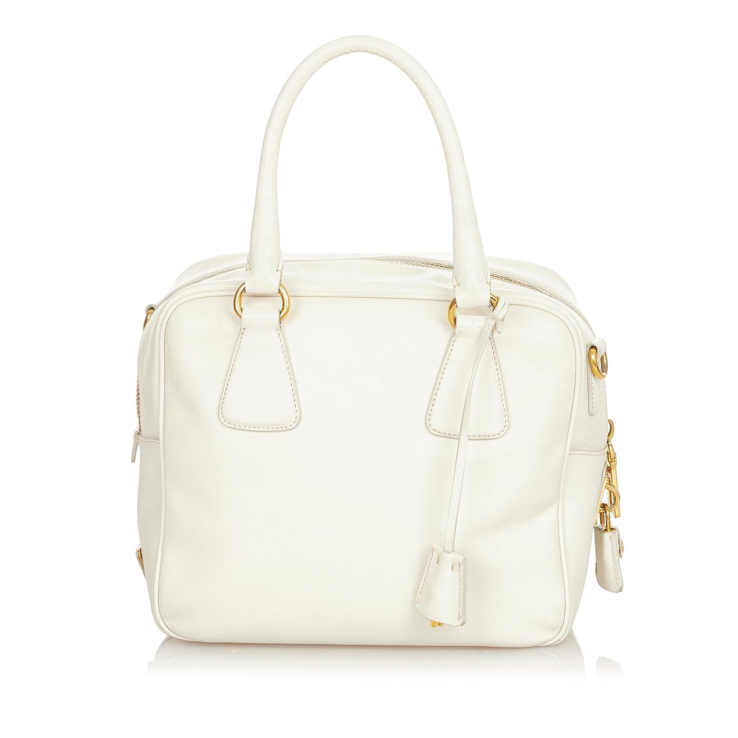 Prada Satchel Shg Leather Satchel Bag