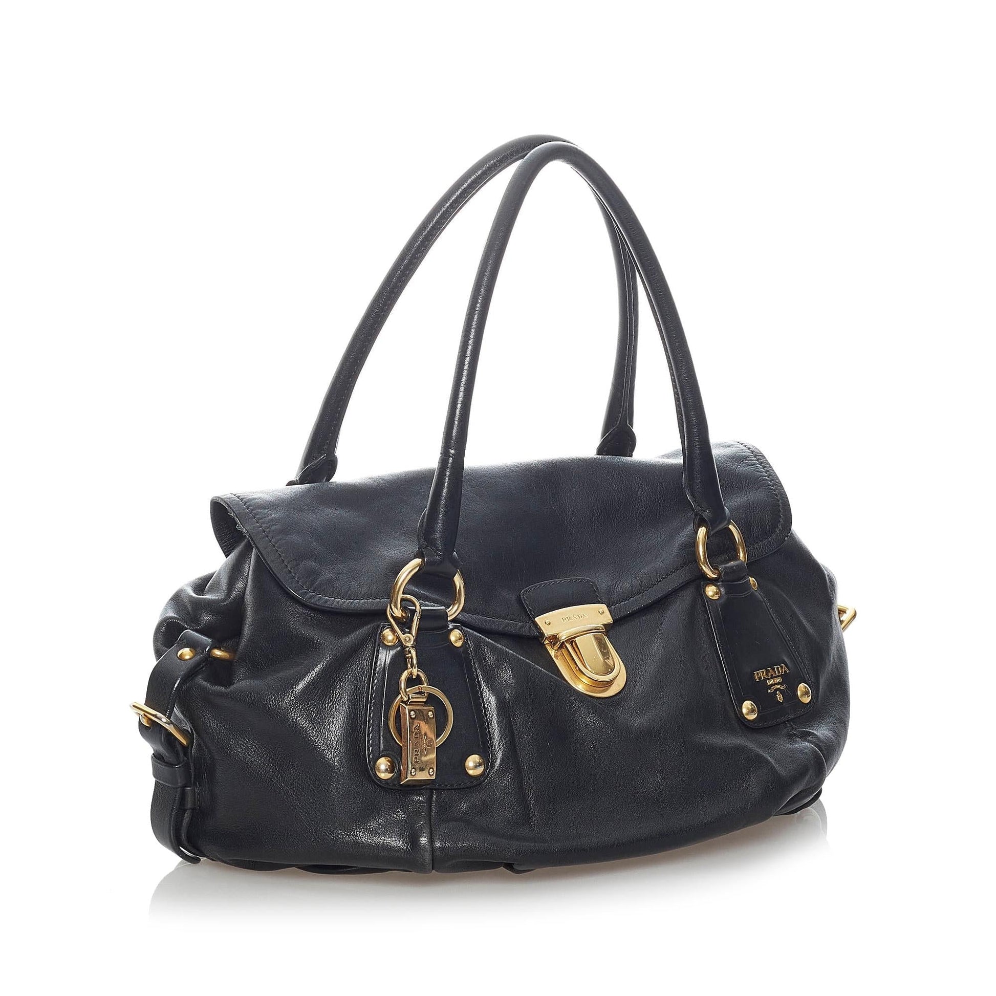 Prada Satchel Shg Leather Satchel Bag Satchel Shg 31253
