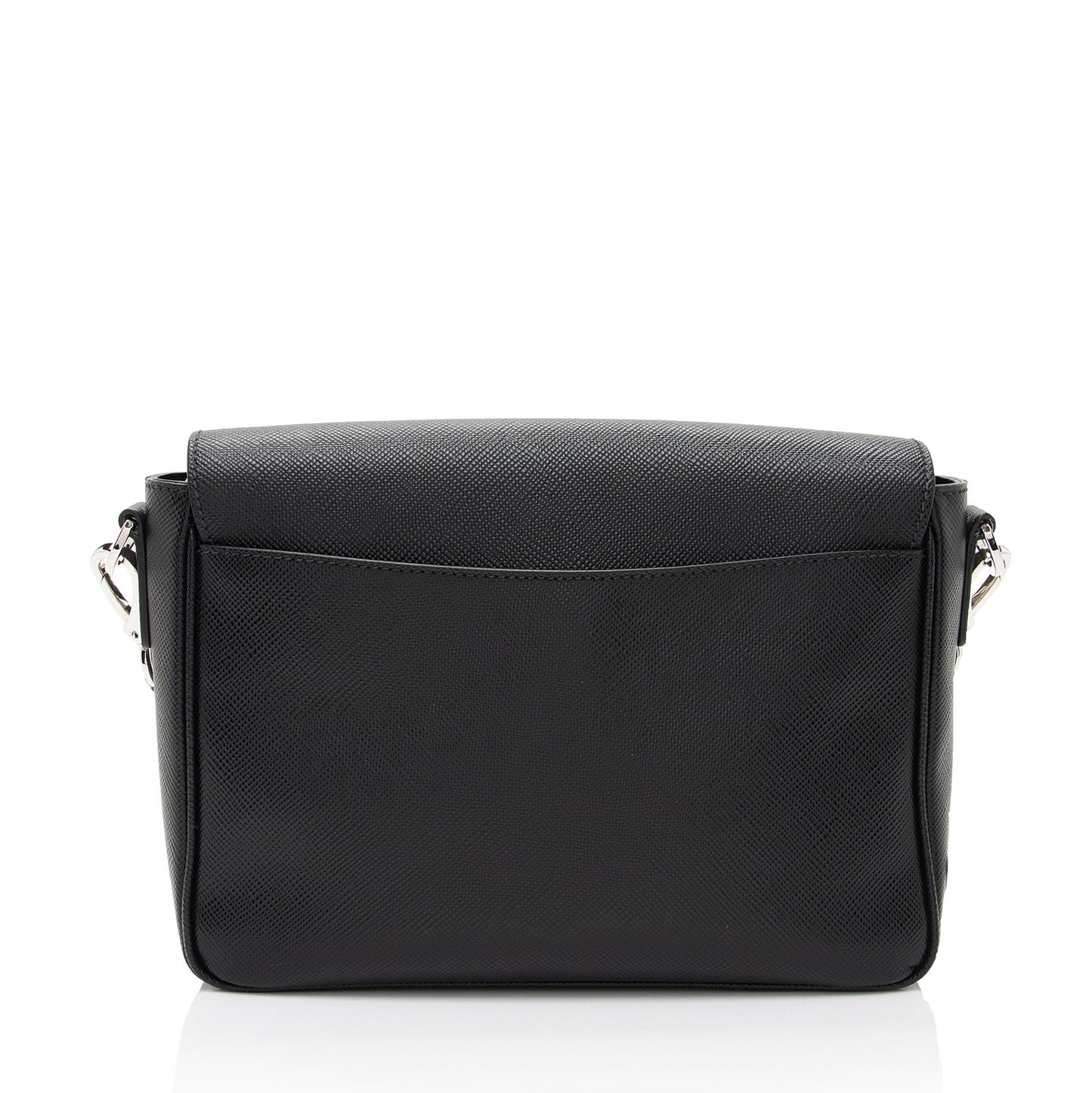 Prada Triangle Shoulder Bag Shf Gkkz4N Leather Logo Flap