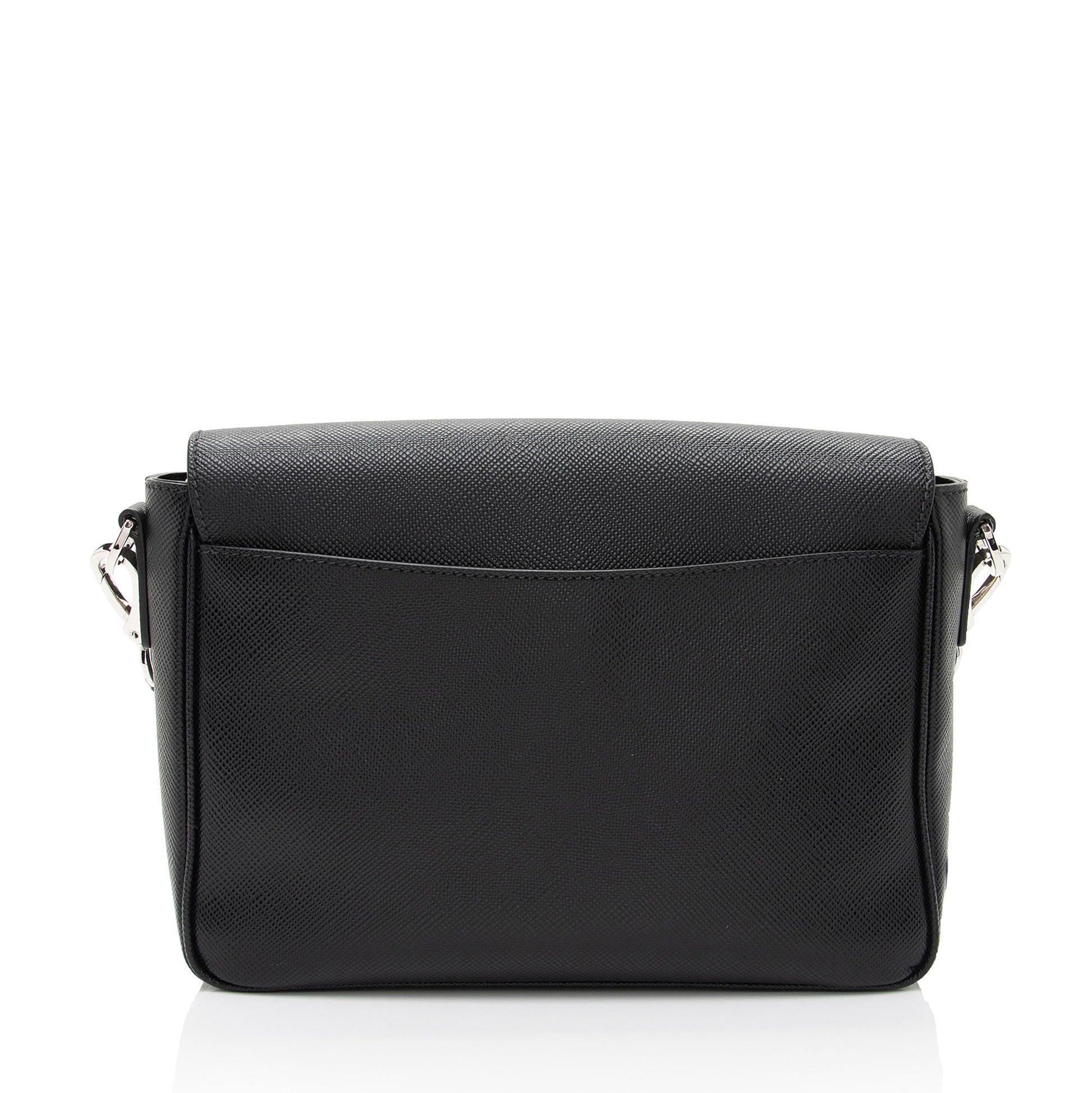 Prada Triangle Shoulder Bag Shf Gkkz4N Leather Logo Flap