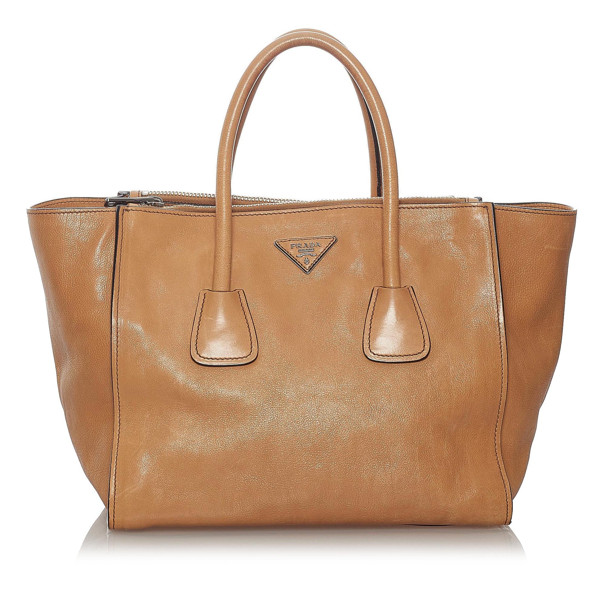 Prada Twin Pocket Satchel Shg Leather Satchel Bag Satchel Shg 27850