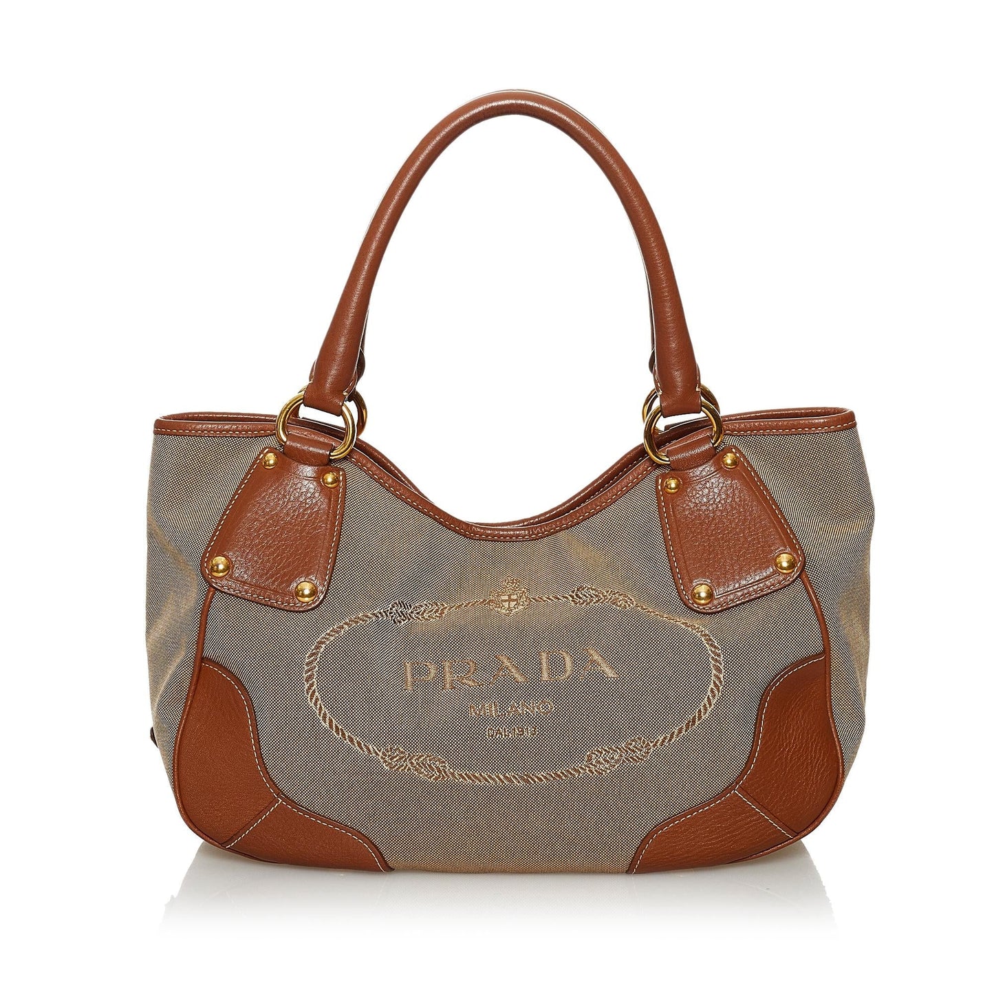 Prada Shoulder Bag Shg Canvas Logo