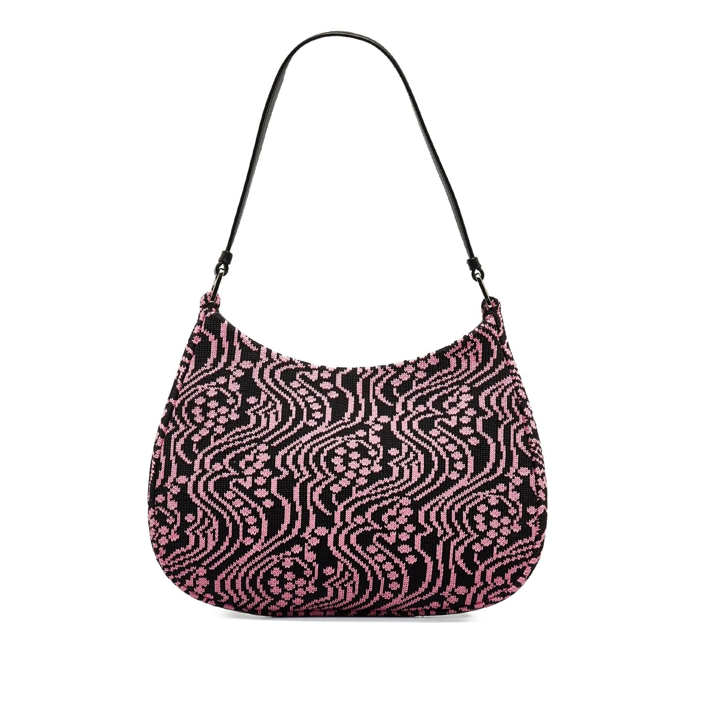 Prada Maglia Jacquard Cleo Bag Shg R22En7 Shoulder Bag