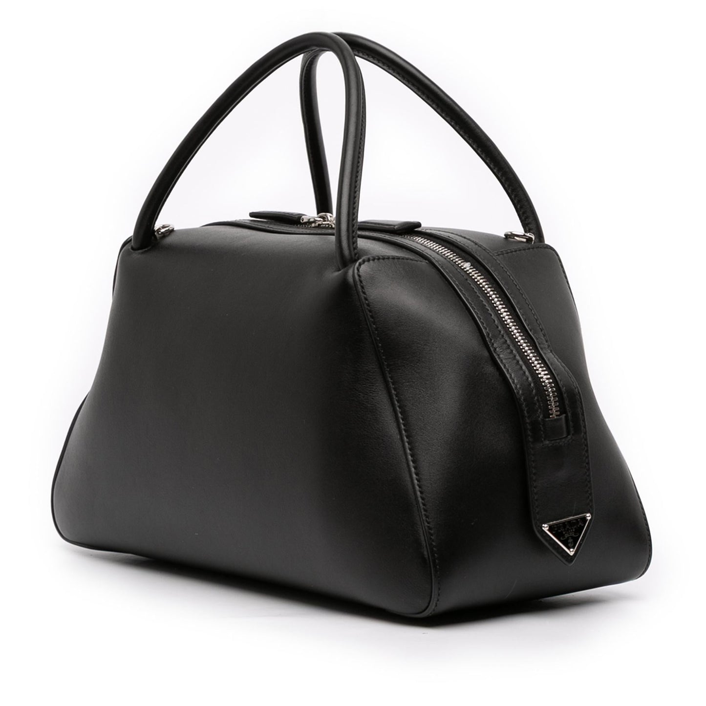 Prada Brushed Supernova Satchel Leather Medium Satchel Bag
