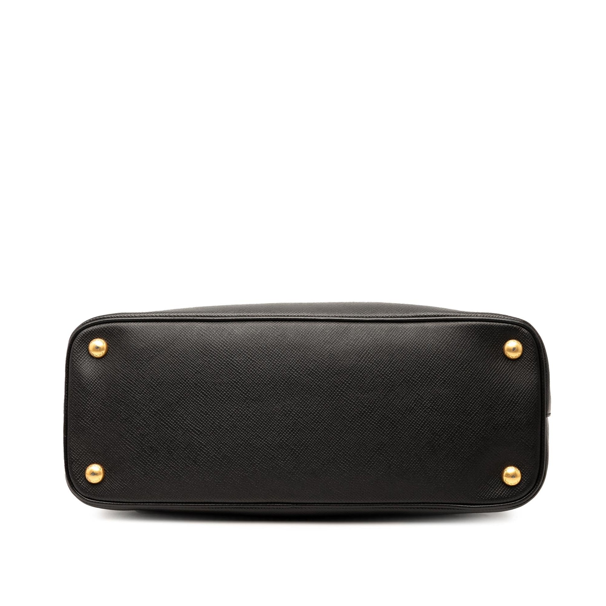 Prada Cuir Dome Satchel Saffiano Medium Satchel Bag
