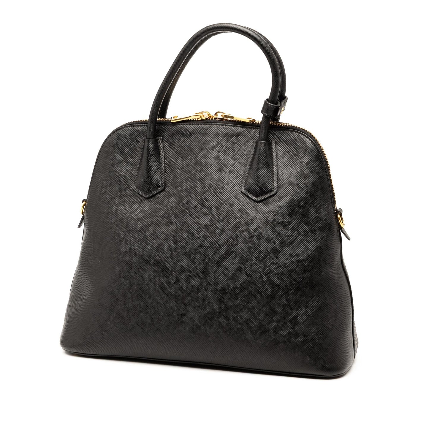 Prada Cuir Dome Satchel Saffiano Medium Satchel Bag