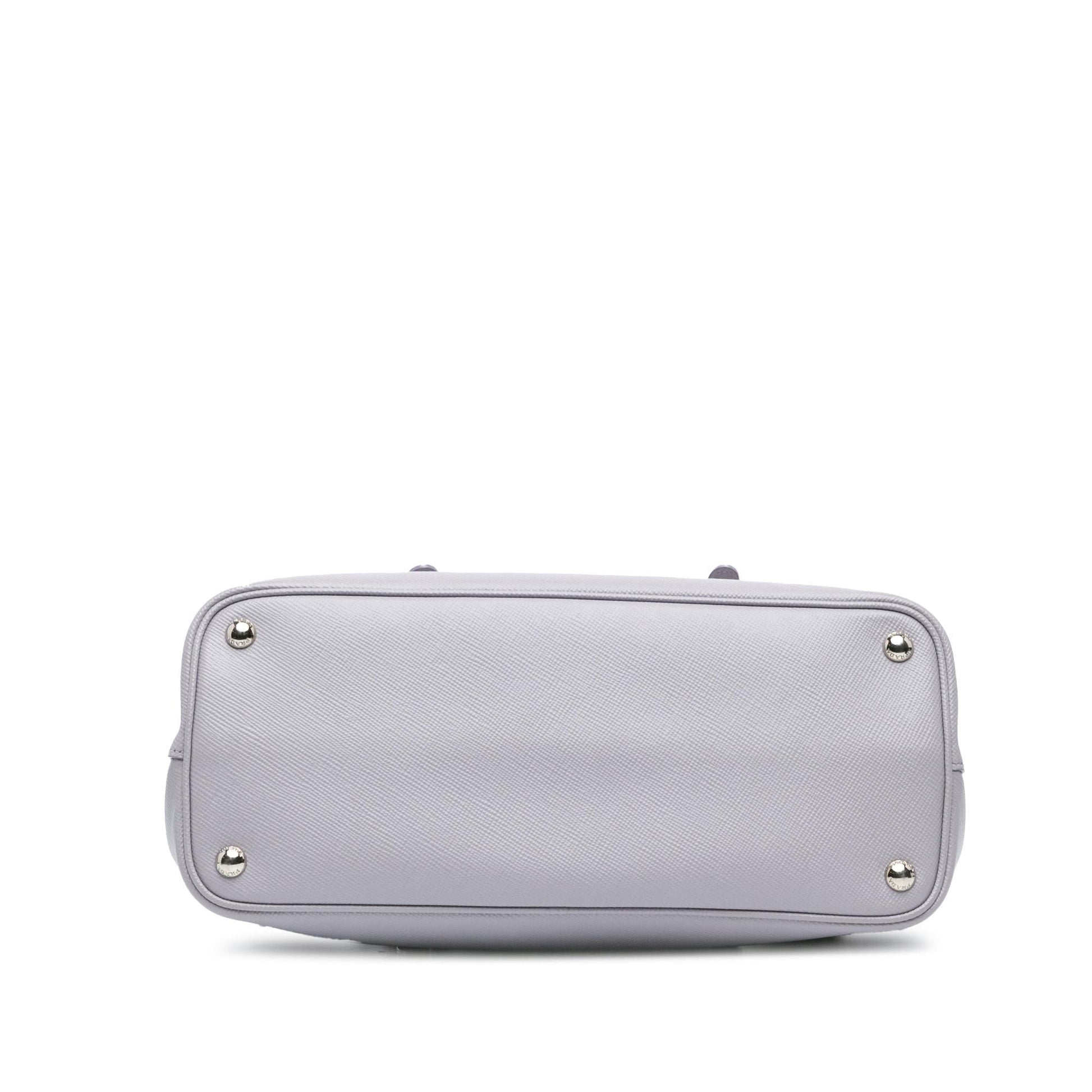 Prada Cuir Double Handle Satchel Saffiano Medium Satchel Bag