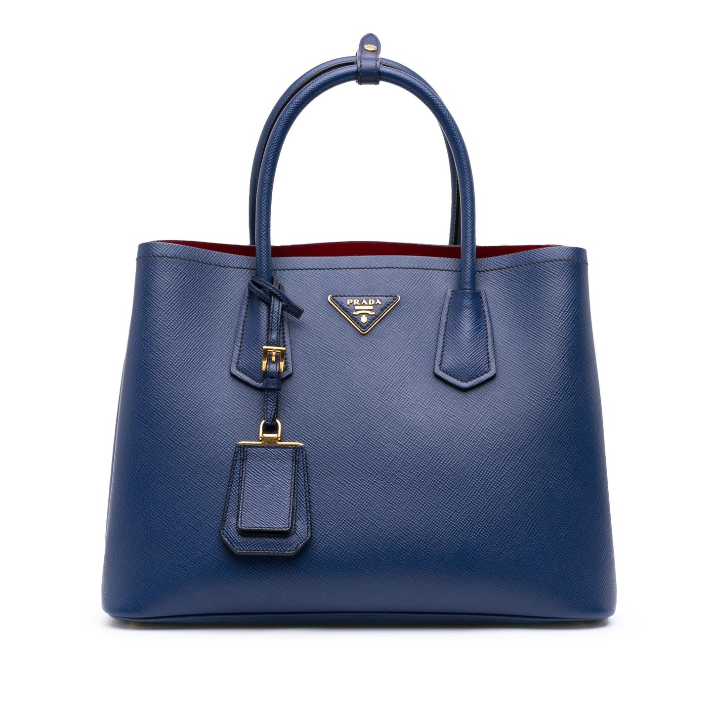 Prada Cuir Double Satchel Saffiano Medium Satchel Bag Double Satchel 3