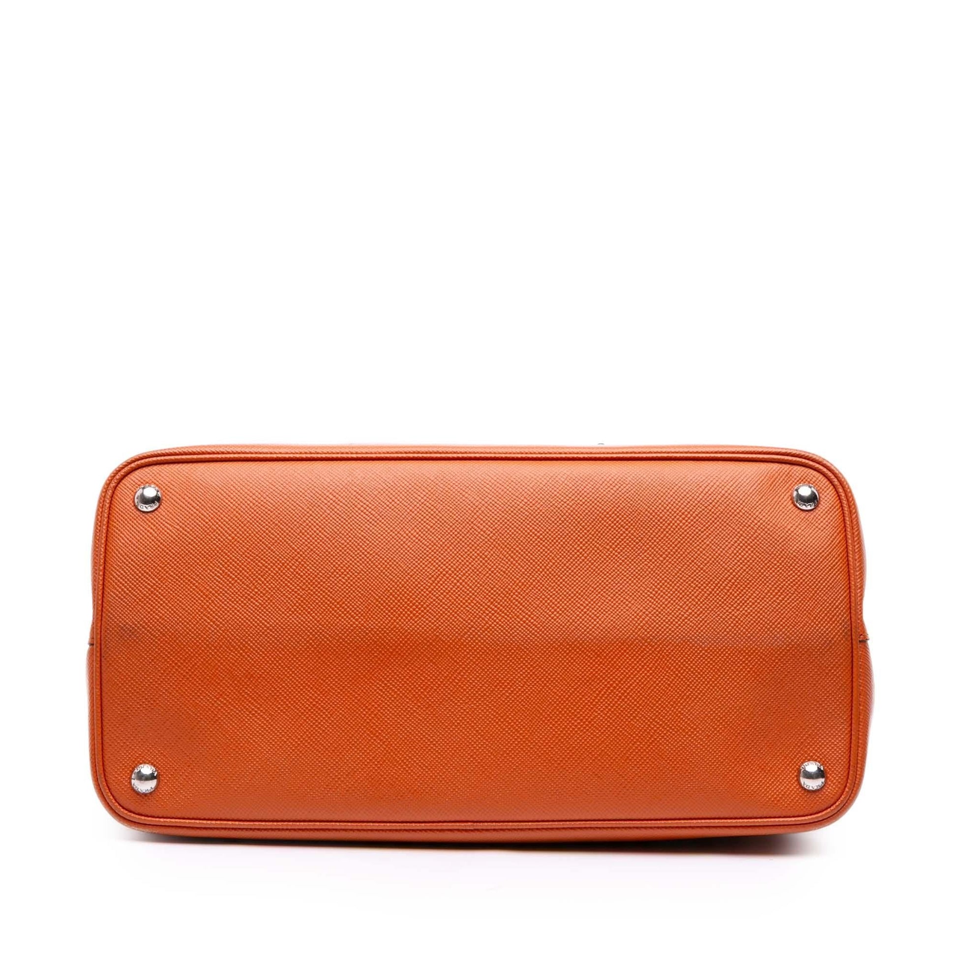 Prada Cuir Double Satchel Saffiano Medium Satchel Bag Double Satchel 4
