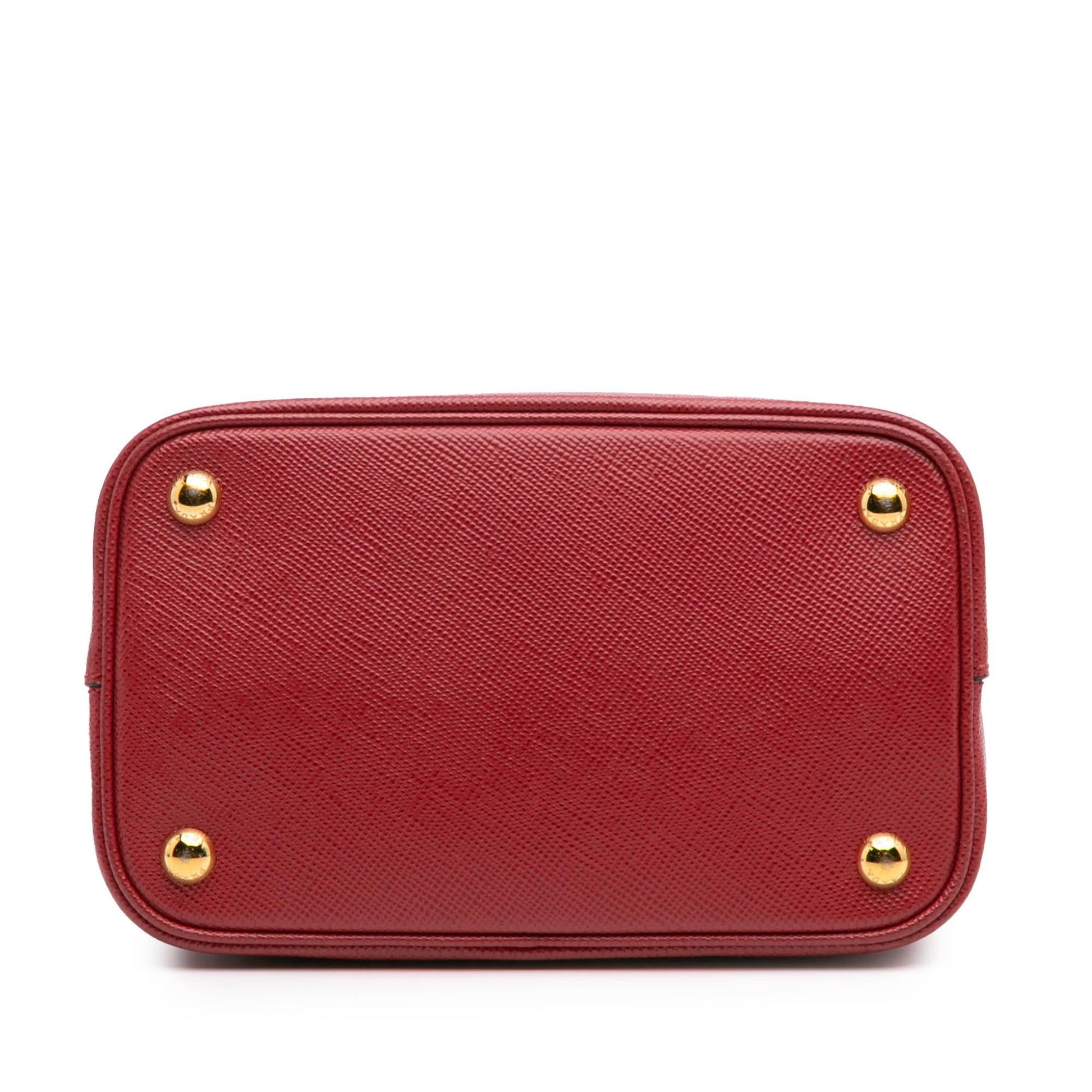 Prada Cuir Panier Satchel Saffiano Medium Satchel Bag