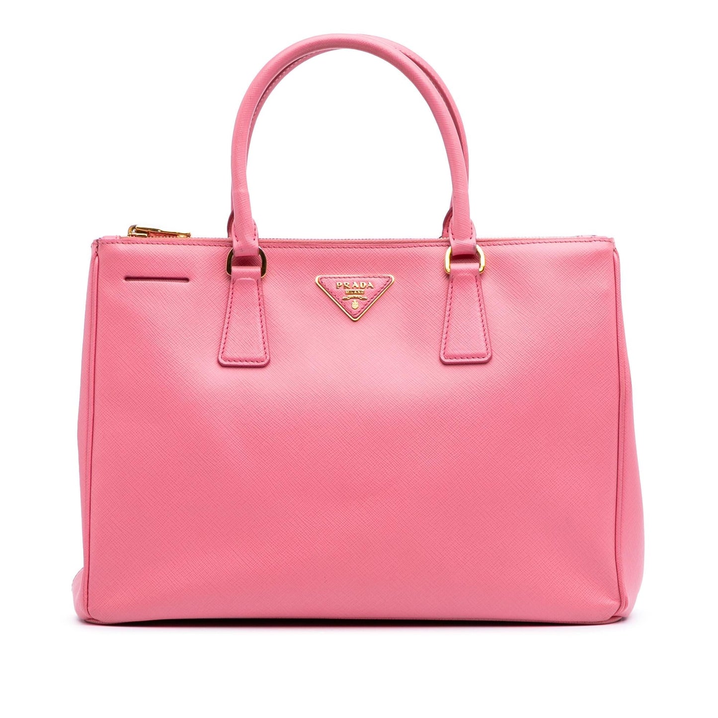 Prada Lux Galleria Double Satchel Saffiano Medium Zip Satchel Bag Zip Satchel 4