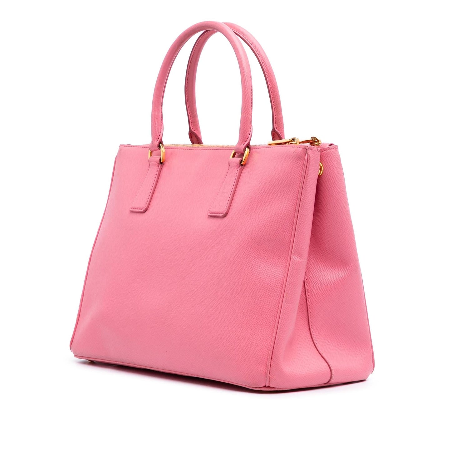 Prada Lux Galleria Double Satchel Saffiano Medium Zip Satchel Bag Zip Satchel 4