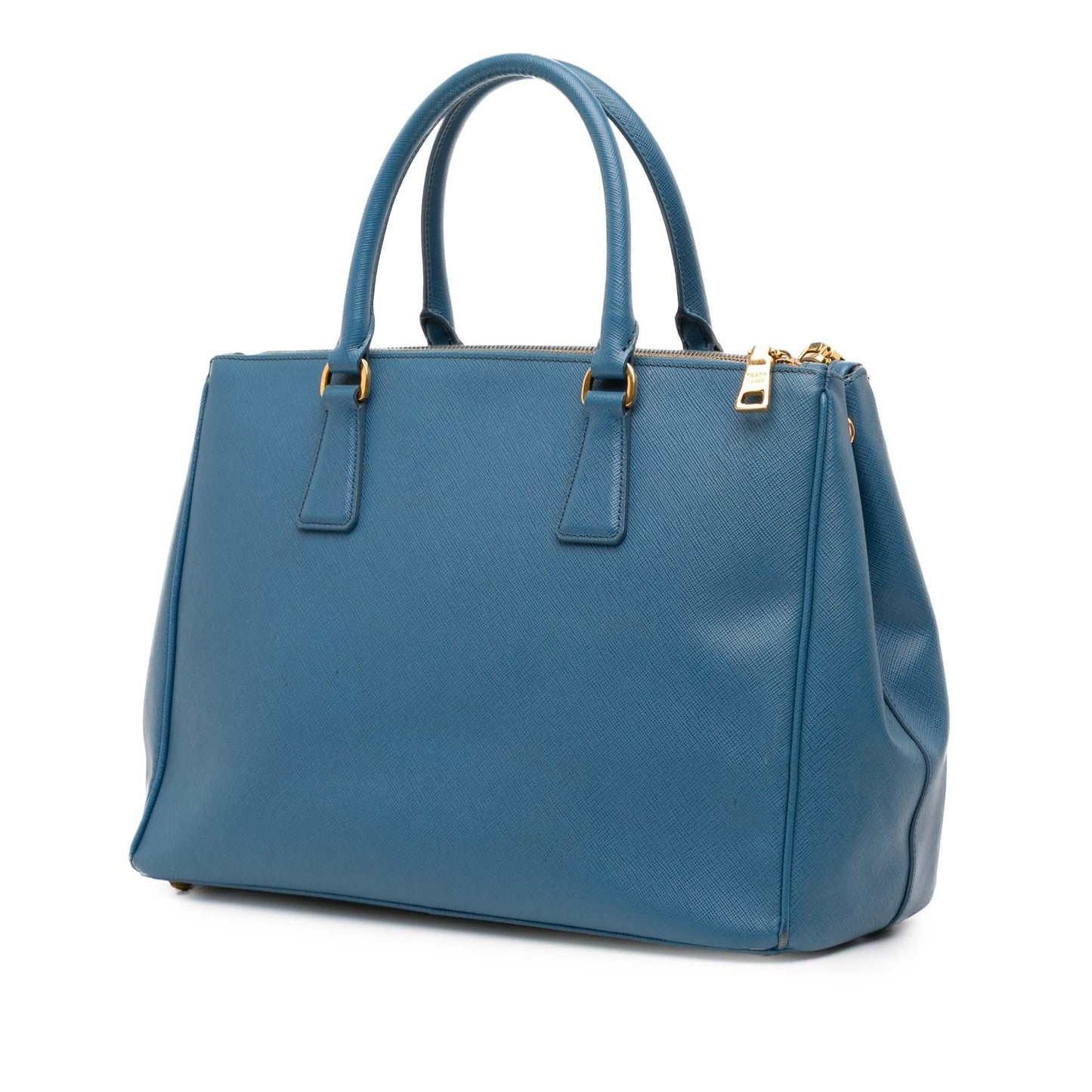 Prada Lux Galleria Double Satchel Saffiano Medium Zip Satchel Bag Zip Satchel 6