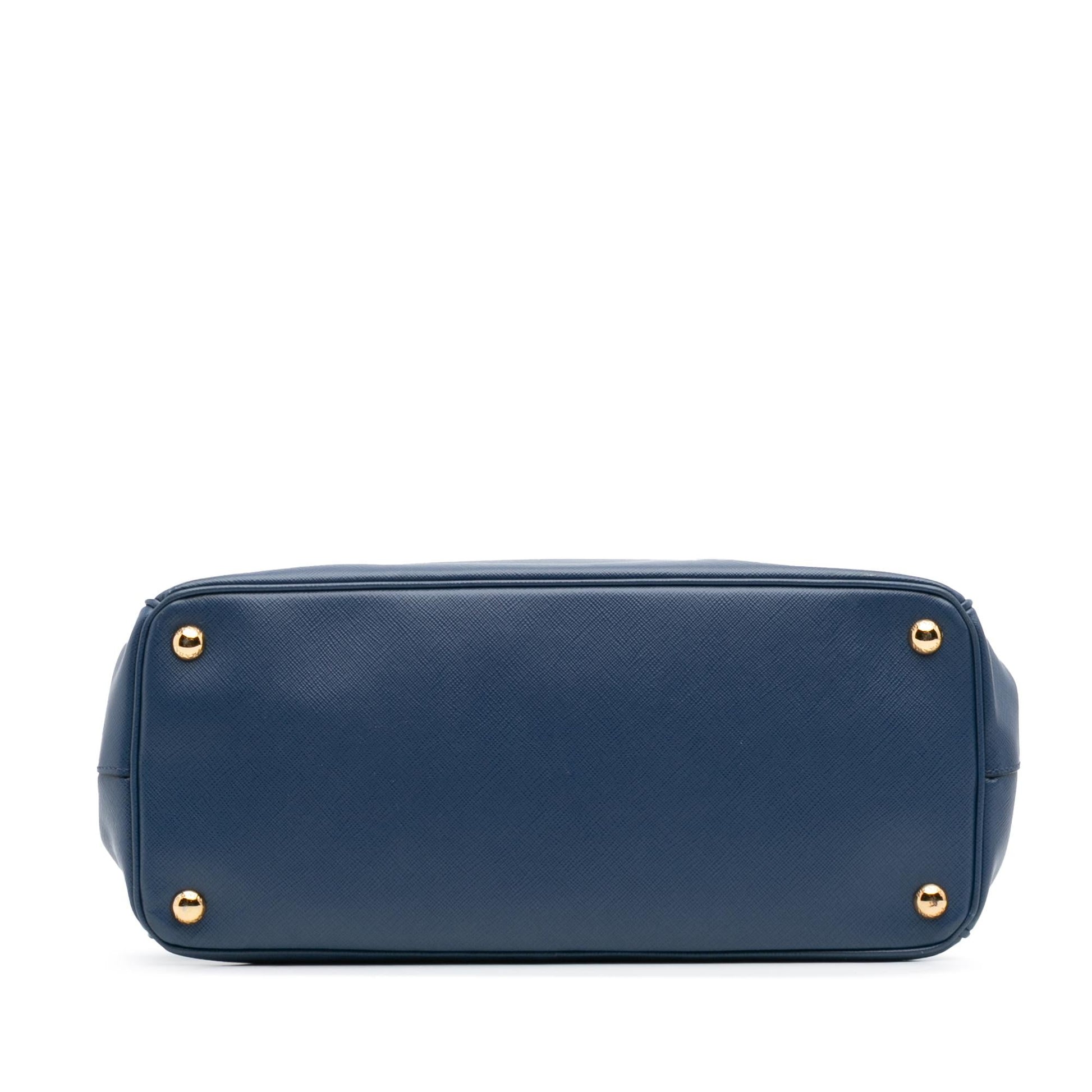 Prada Lux Galleria Double Satchel Saffiano Medium Zip Satchel Bag Zip Satchel 9