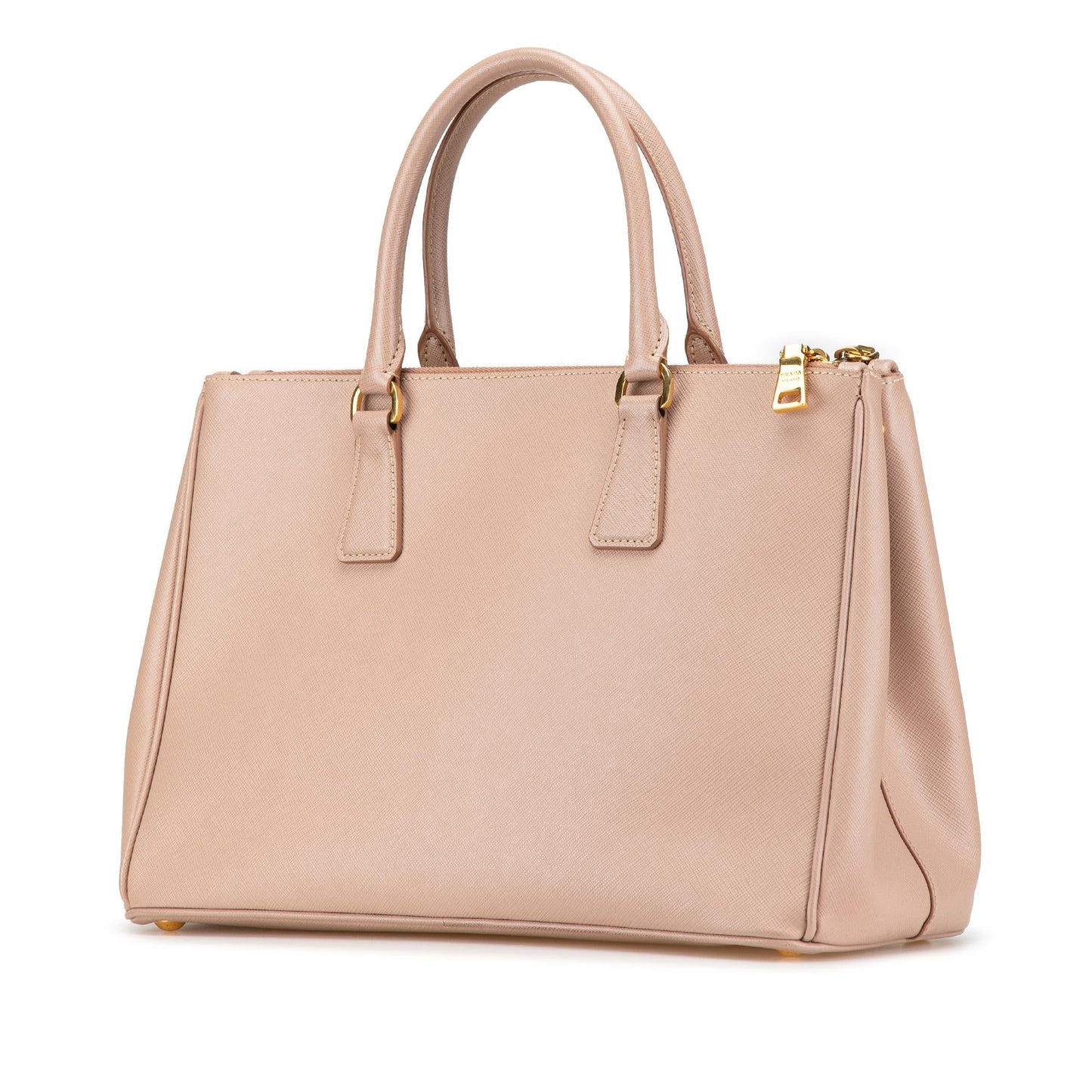 Prada Lux Galleria Double Tote Saffiano Medium Zip Tote Bag