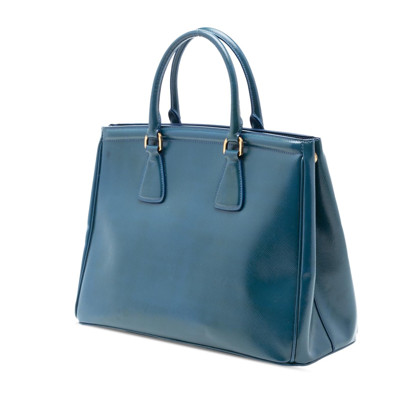 Prada Vernice Parabole Tote Saffiano Medium Tote Bag