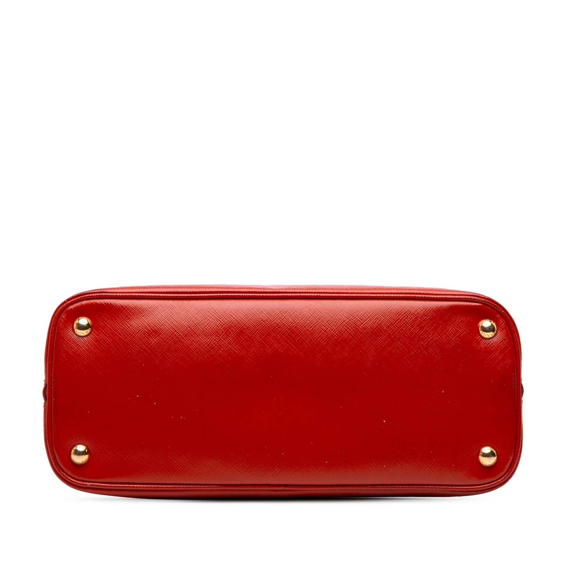 Prada Vernice Promenade Satchel Saffiano Medium Satchel Bag