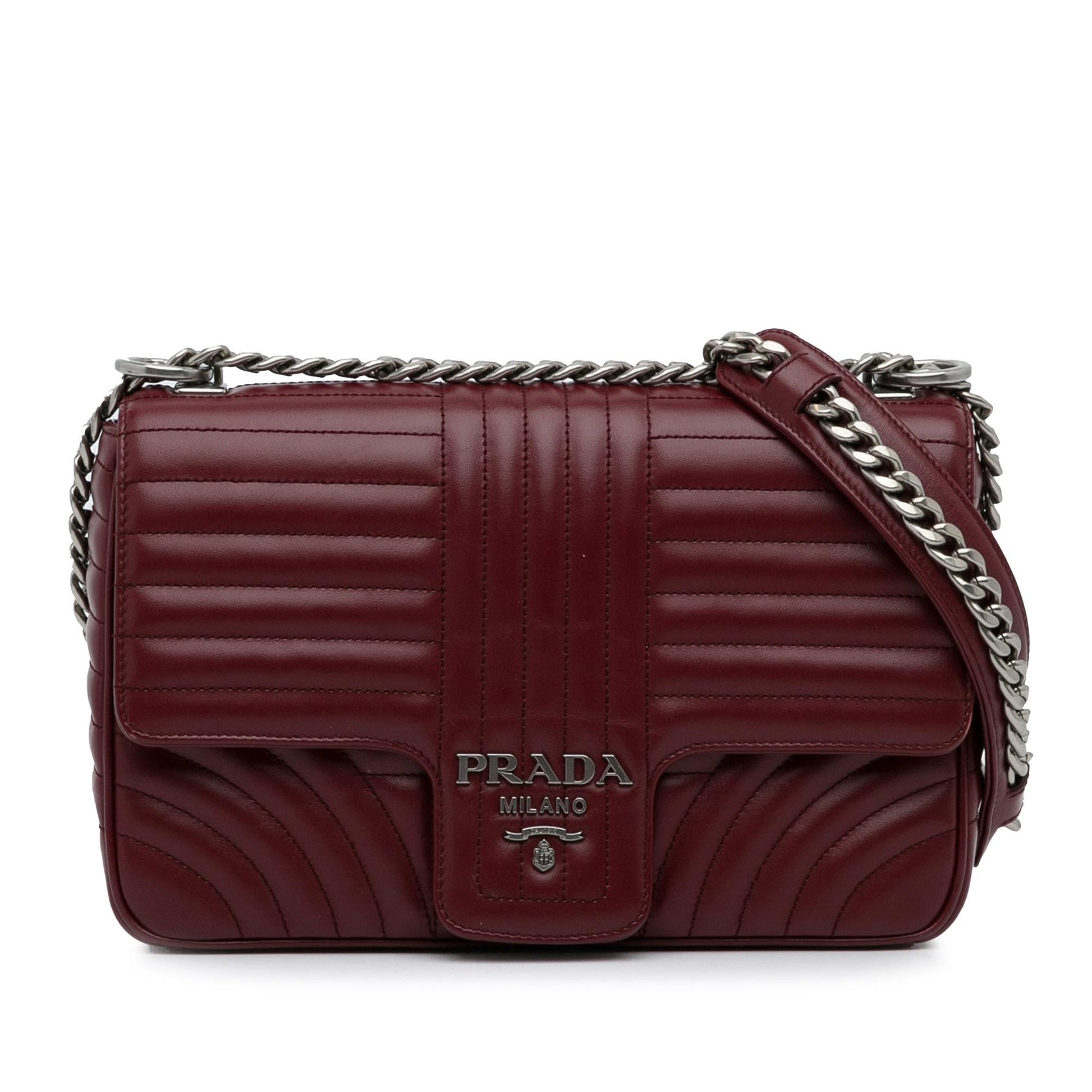Prada Soft Calf Impunture Diagramme Bag Shg Qgvnvh Medium Crossbody Bag