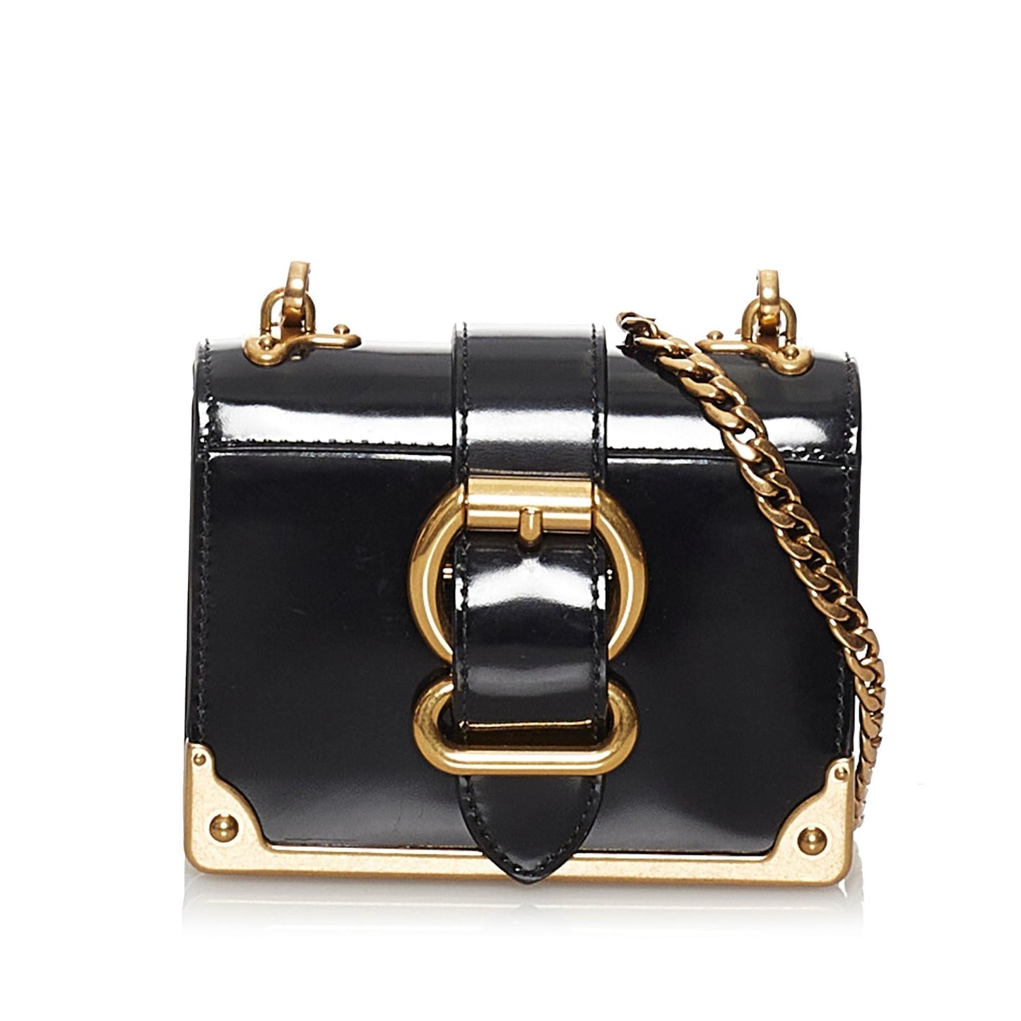 Prada Spazzolato Cahier Crossbody Bag Shg Micro