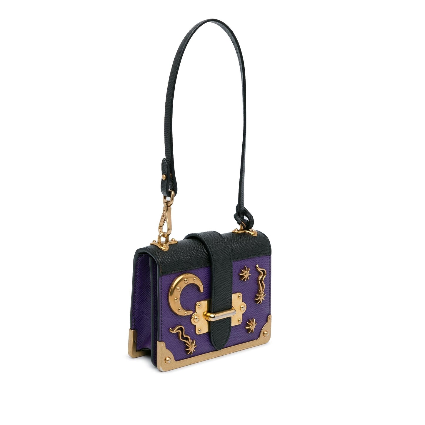 Prada Astrology Cahier Bag Shg 0Zjyge Saffiano Mini Shoulder Bag