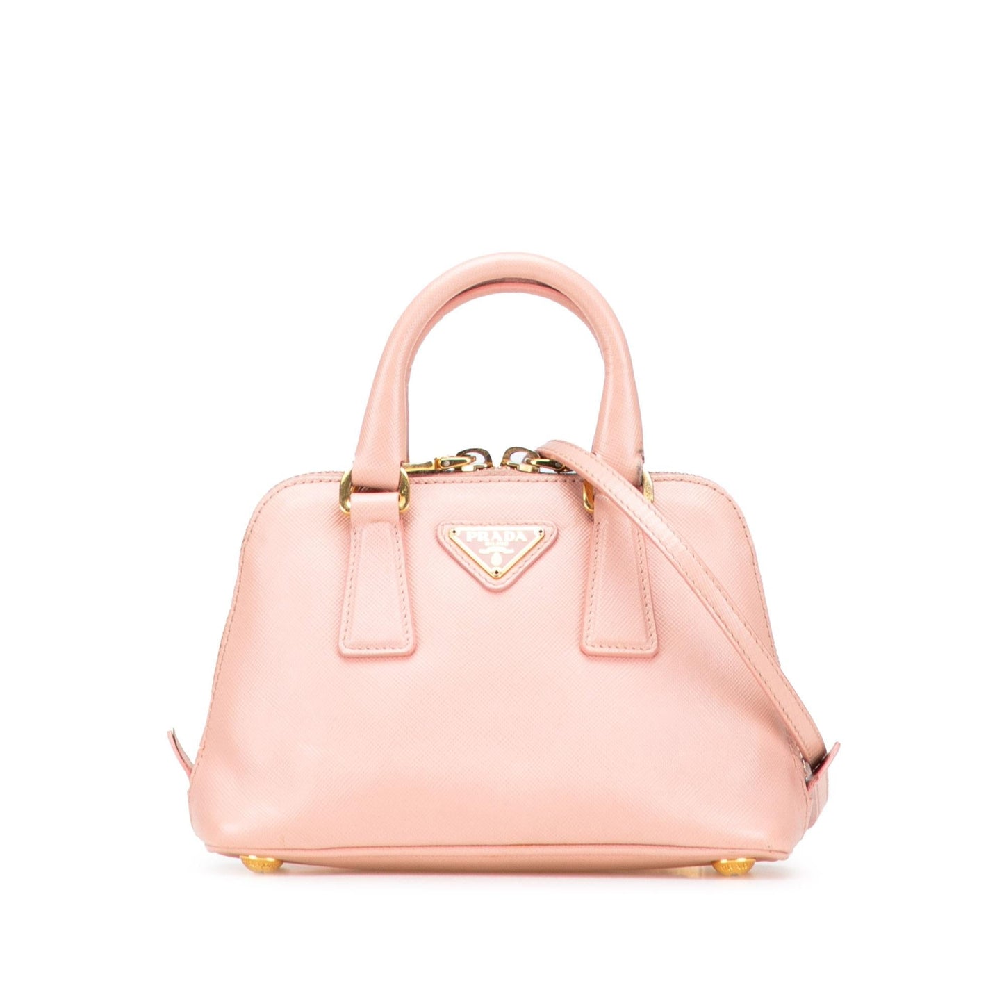 Prada Lux Promenade Satchel Saffiano Mini Satchel Bag