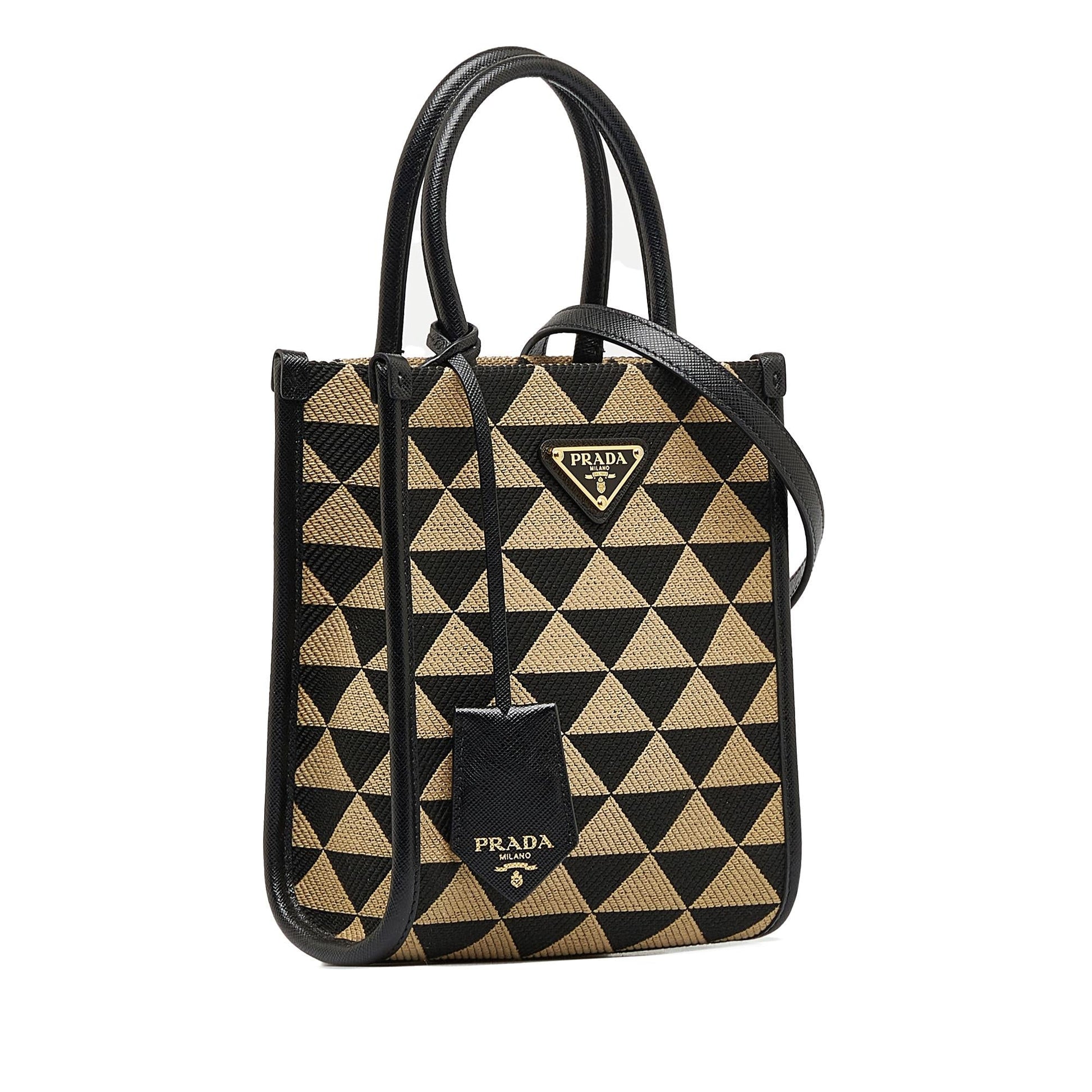 Prada Symbole Triangolo Satchel Shg Rrrx6V Mini Satchel Bag