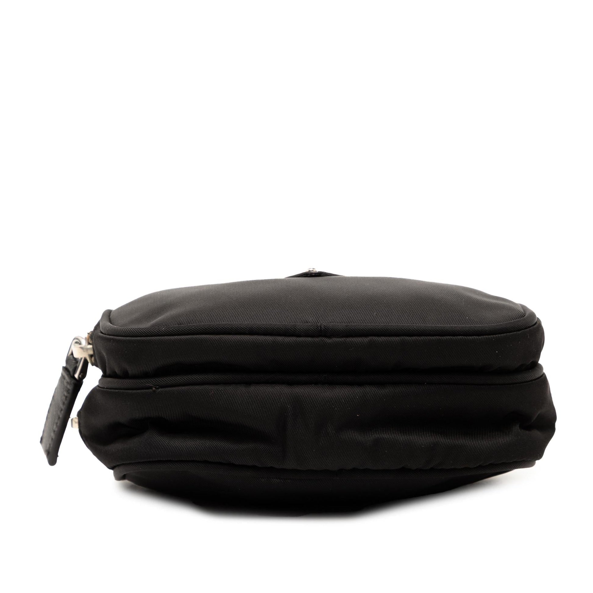 Prada Tessuto Double Handbag Mini Zip Satchel Bag