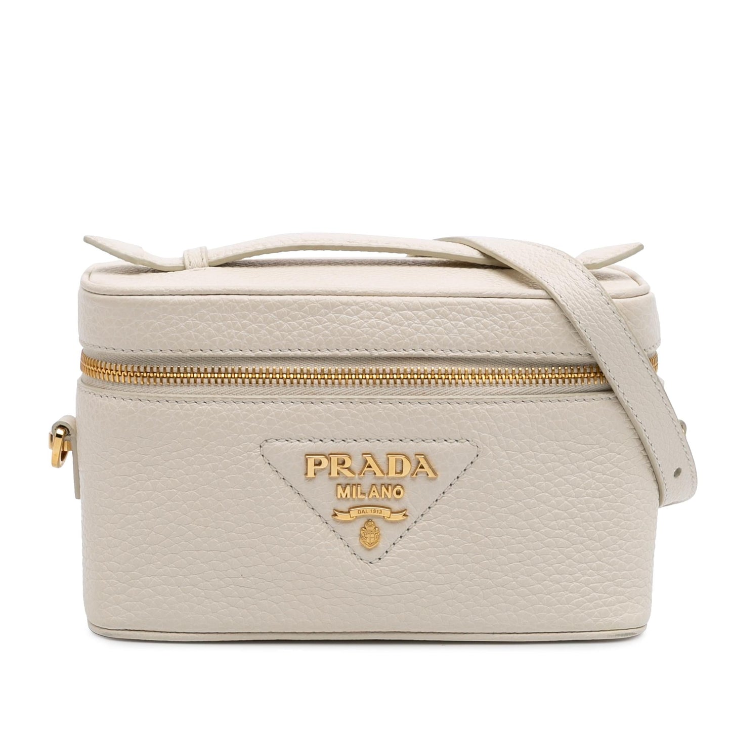 Prada Daino Vanity Bag Vitello Mini Travel Bag
