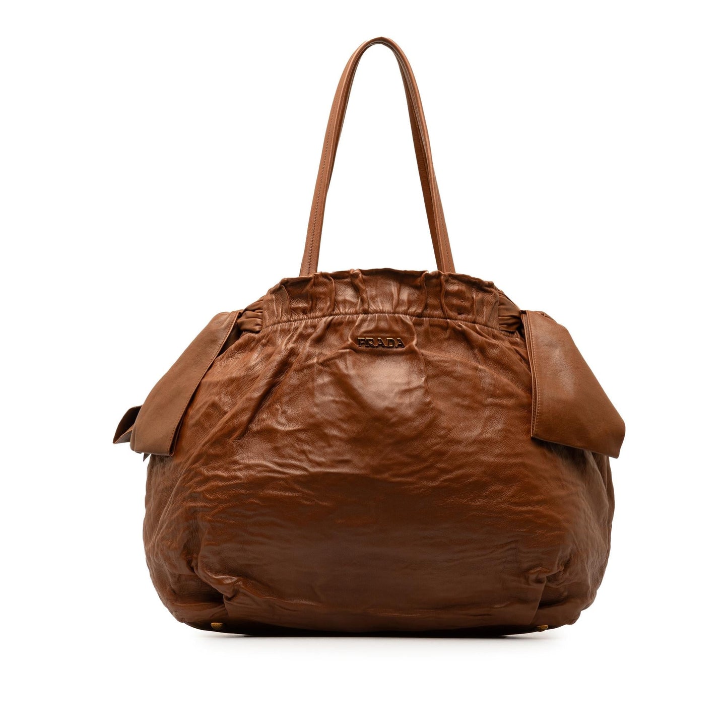Prada Nappa Antique Bow Bag Shg Icgihg Tote Bag