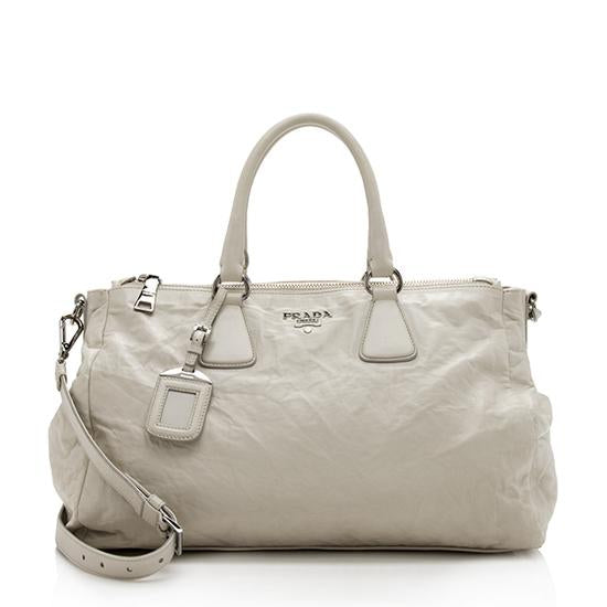 Prada Antique Nappa Galleria Tote Leather Tote Bag