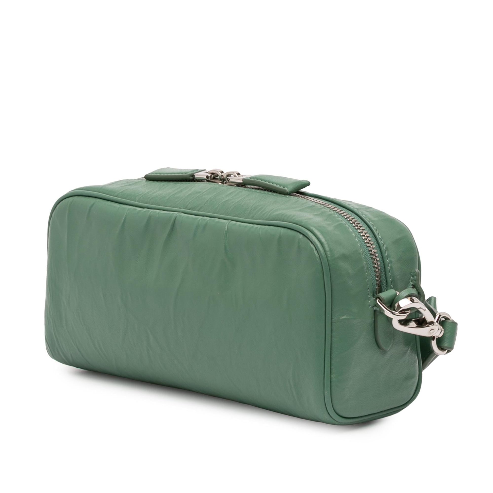 Prada Nappa Antique Multi Pocket Crossbody Crossbody Bag